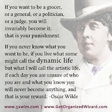 know what you want oscar wilde